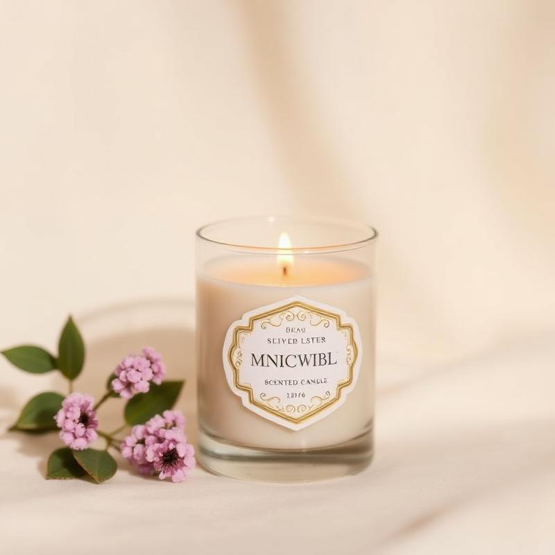 Vela aromática para a casa nova